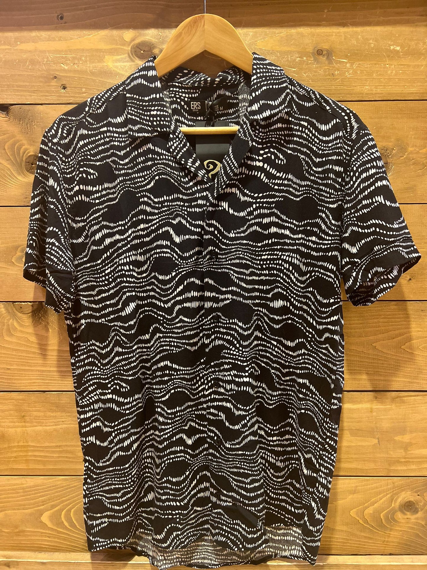 ZIG ZAG STRIPE MEN'S SHIRT