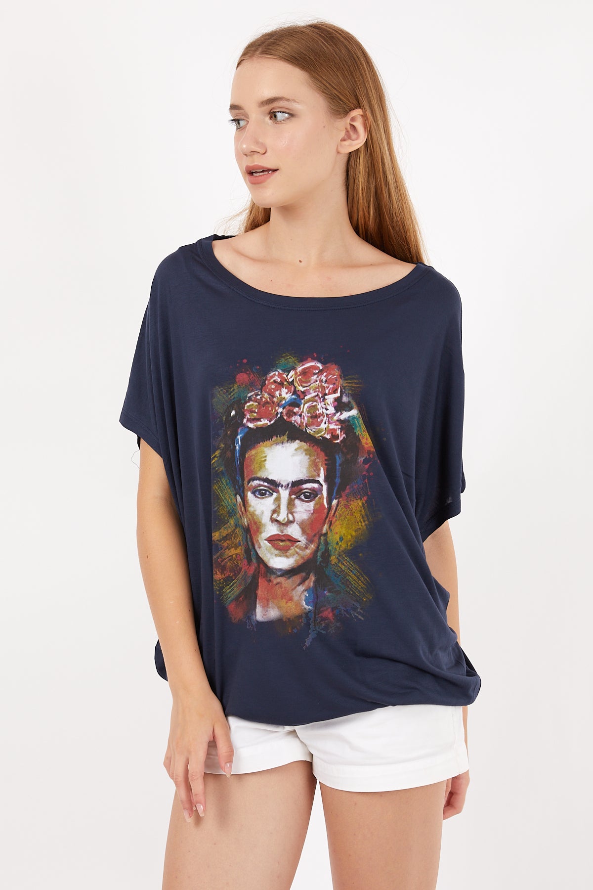 Frida Kahlo Graphic Women Cotton Tops