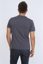 Load image into Gallery viewer, Grey Never Enough (Irony) Printed Cotton T-shirt

