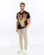 SID & NANCY Patterned Print Men's Regular Shirt