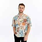 ABSTRACT ART   Printed  Men's Regular Shirt
