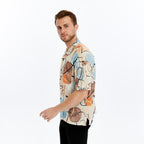 ABSTRACT ART   Printed  Men's Regular Shirt