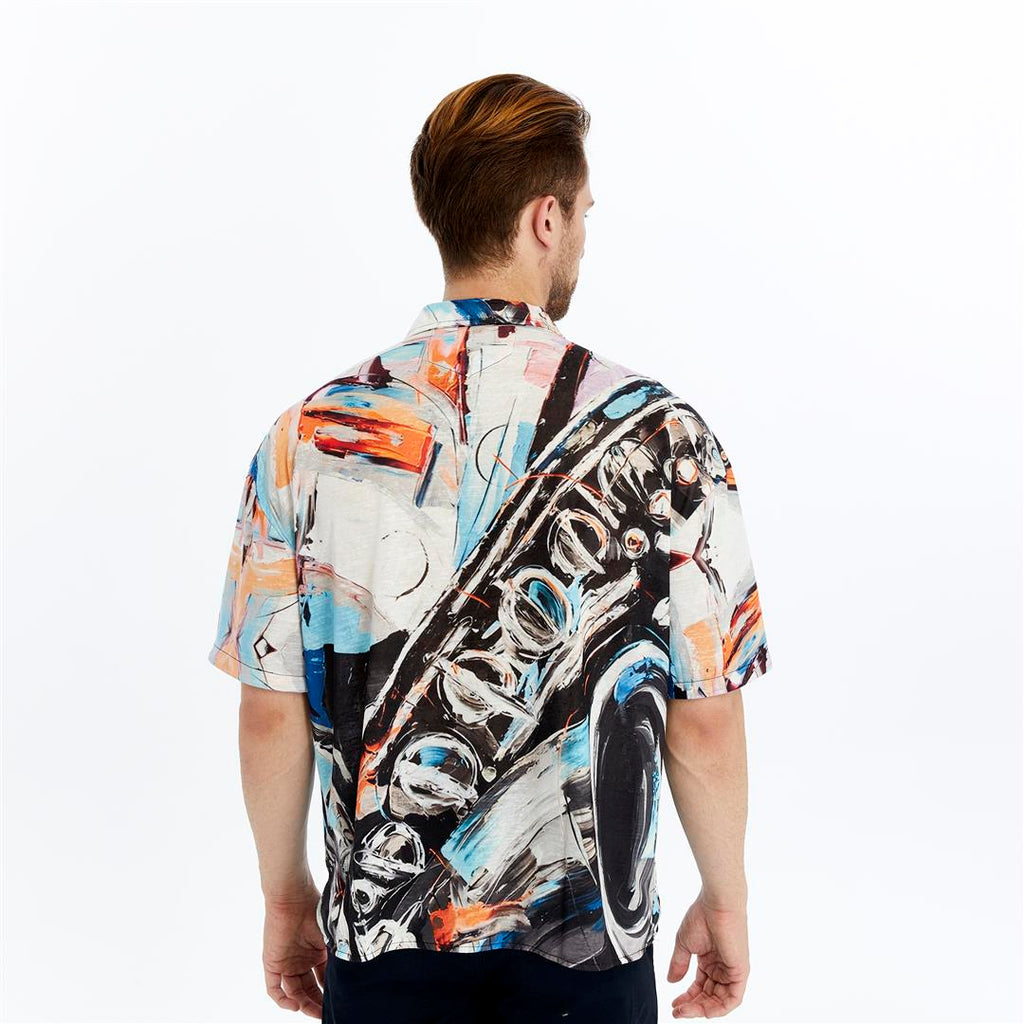 MUSICAL BRUSH  Printed  Men's Regular Shirt