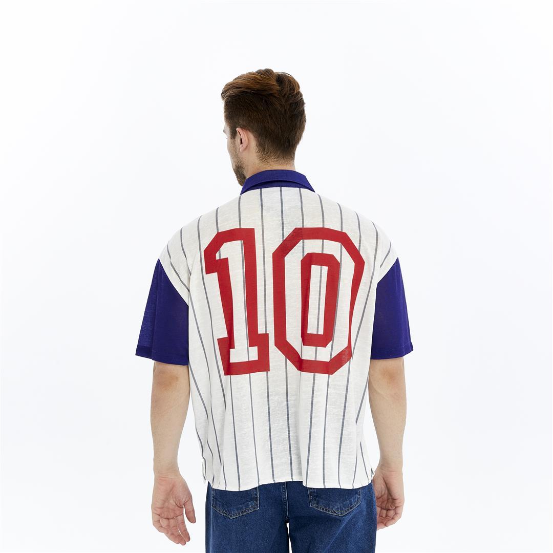 S-10 NUMBER  Printed  Men's Regular Shirt