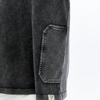 Acid Washed Relaxed Baggy Heavweight  Plain  Cotton  T-shirt