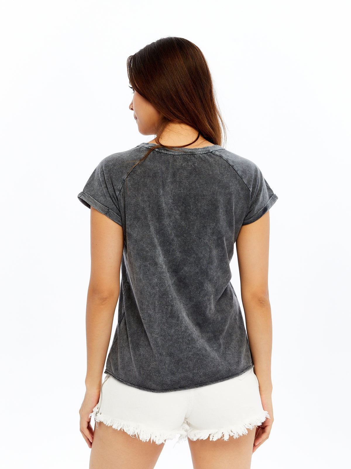 Stone Washed Underground Sound  Cotton Women T-shirt