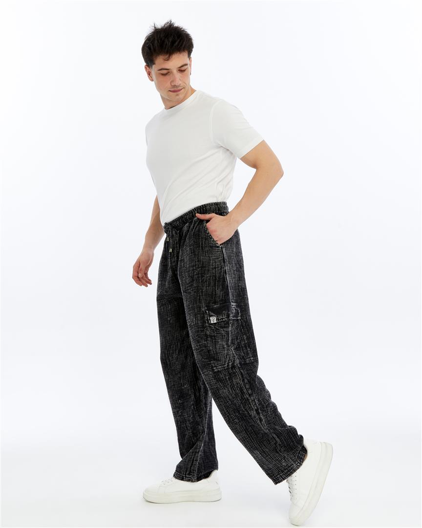 Cotton Relaxed Fit  Men's Trouser
