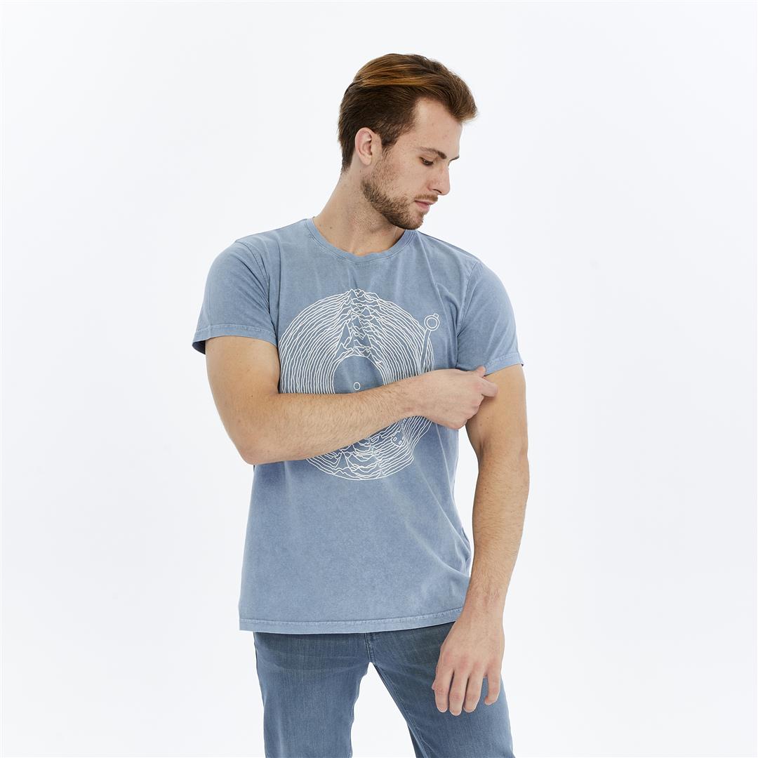 Acid Washed Effect Joy Dvsn Record Vinyl  Cotton Men's T-Shirt