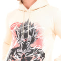 MAJIN VEGETA Printed Cotton Hoodie