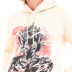 MAJIN VEGETA Printed Cotton Hoodie