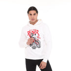 BEST DOGGY Printed Cotton Hoodie