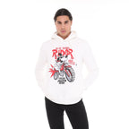 BEST DOGGY Printed Cotton Hoodie