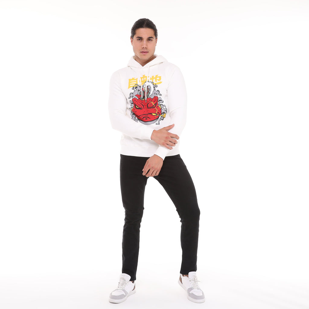 TOAD SAGE Printed Cotton Hoodie