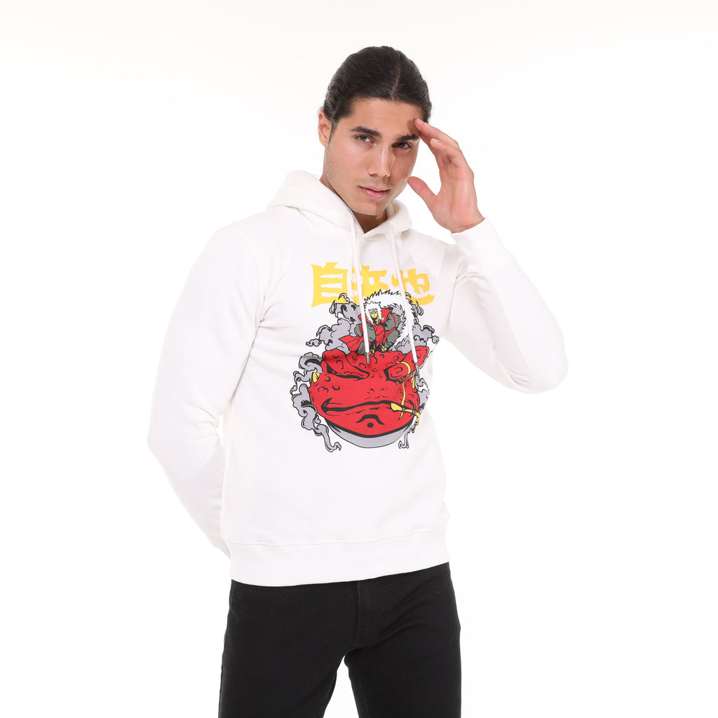 TOAD SAGE Printed Cotton Hoodie