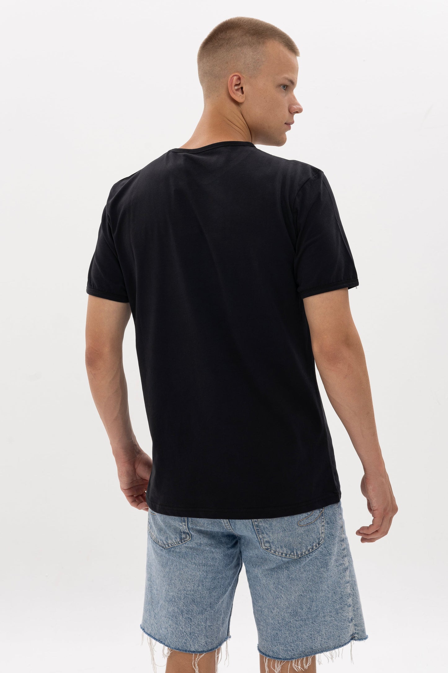 Gothic New Skulls  Printed Cotton T-shirt