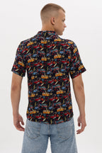 Retro T5 VW Men's Short Sleeve Regular Shirt