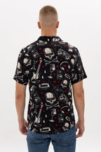 Rock & Roll Skull Men's Regular Shirt