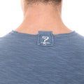 Stone Washed Cotton Men Long Sleeve Top