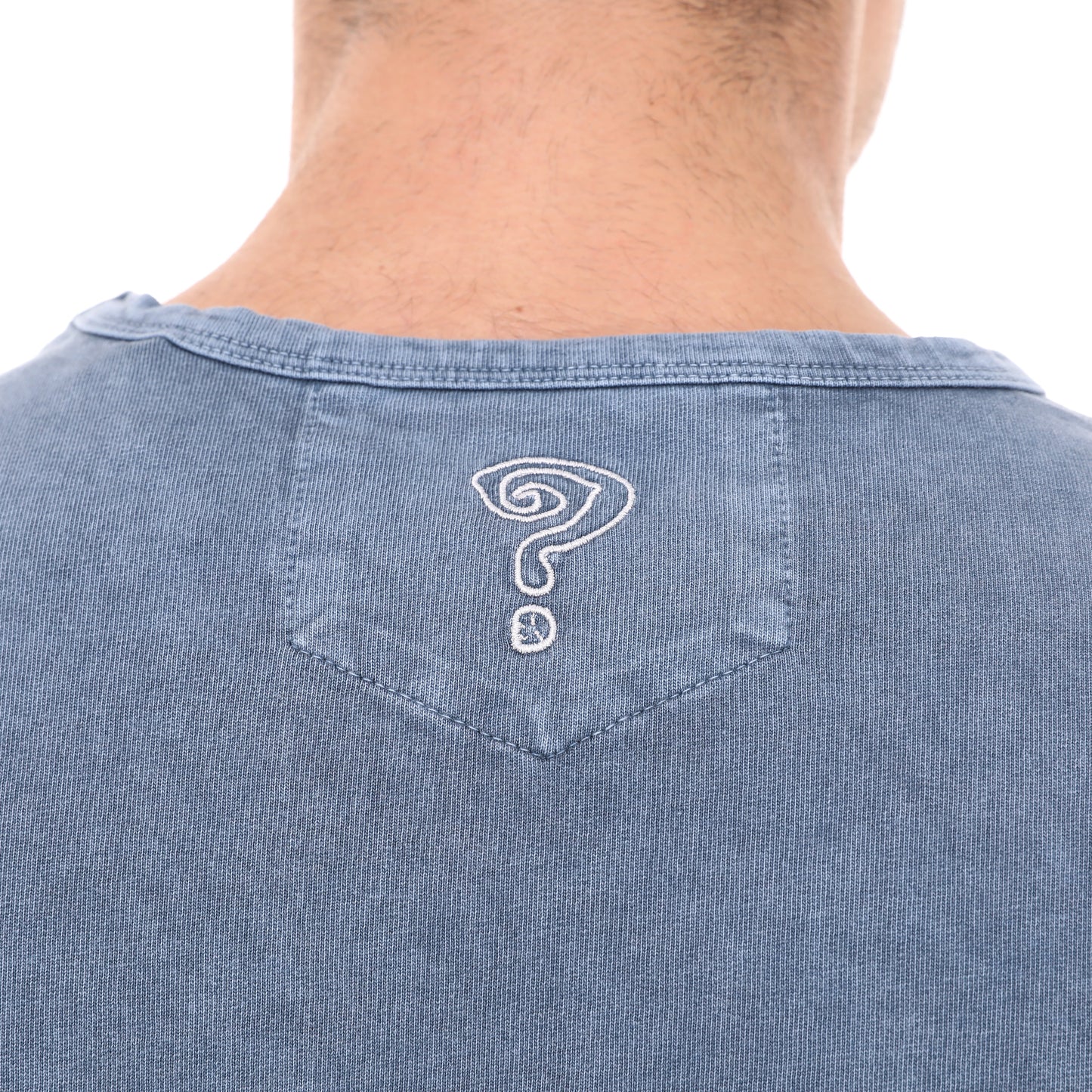 Stone Washed Plain Men's T-shirt