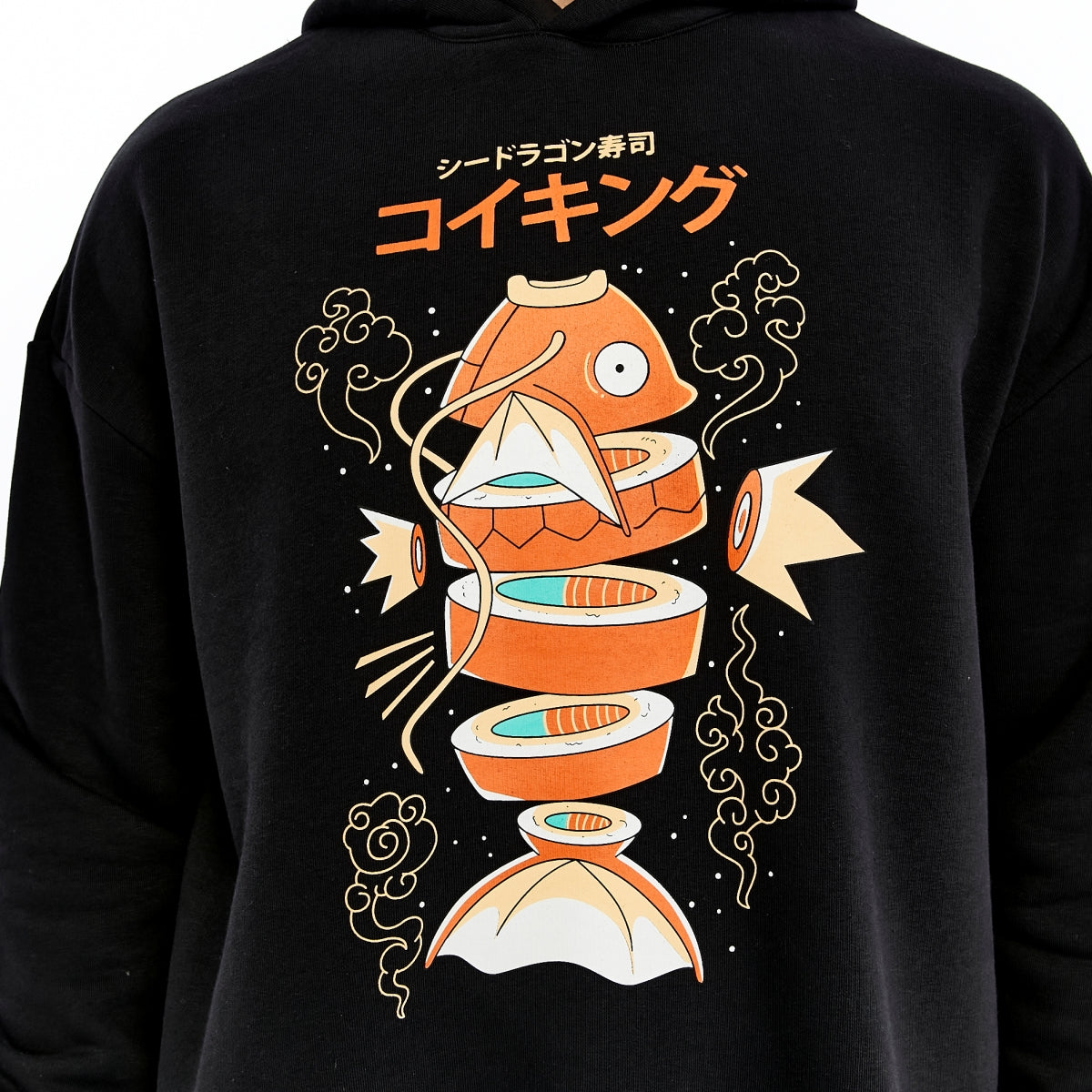 Fleece SUSHI  Printed Men's Cotton   Hoodie
