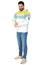 Fleece  SPLASH COLORED CAMDEN PRINTED  Men's Cotton Hoodie