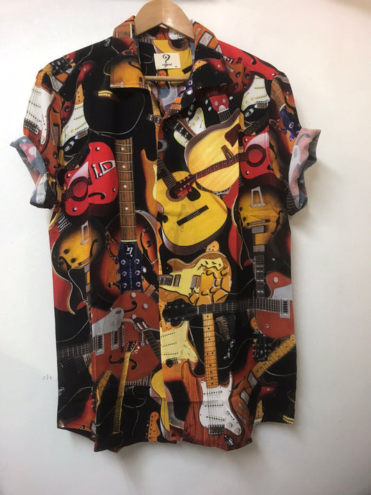 ALL GUITARS  MEN'S SHORT SLEEVE SHIRT