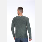 Green The Flower Bomb Thrower by Banksy Printed Cotton Sweatshirt - S-Ponder Shop