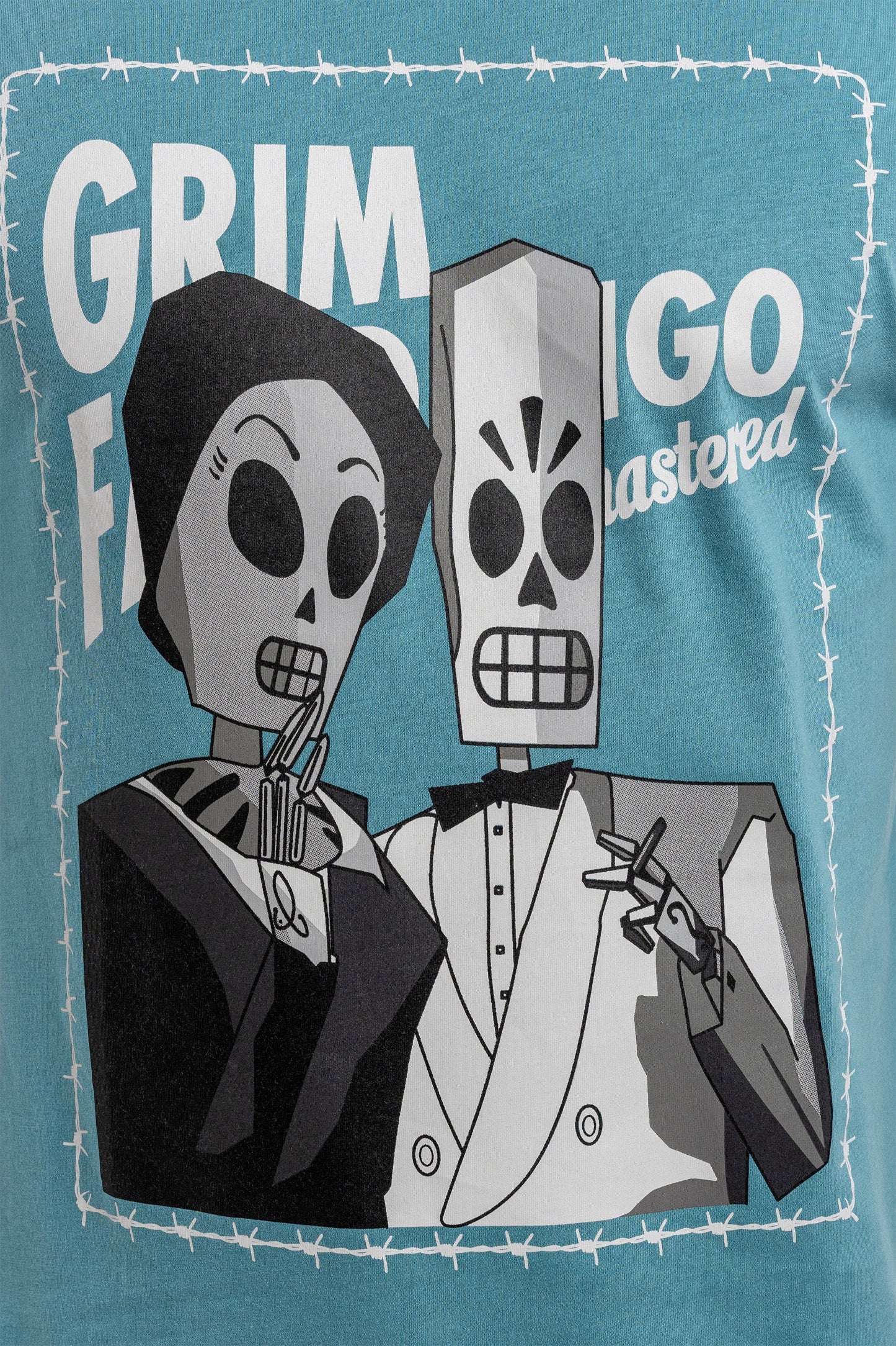 Grim Fandgo Comp. Game  Printed T-shirt
