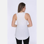 White Beardy Dog Animal Printed Cotton Women Vest - S-Ponder Shop