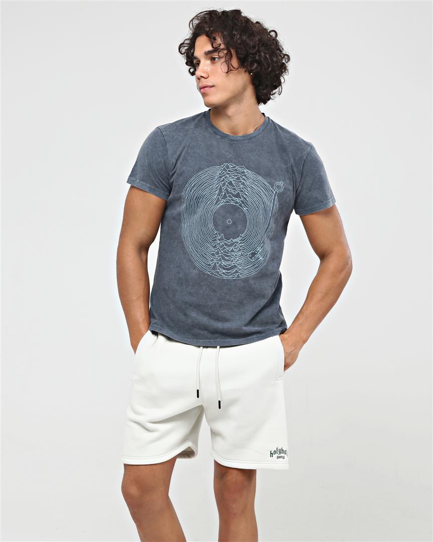 Stone Washed Effect   Joy Dvsn Record Vinyl Regular  T-Shirt