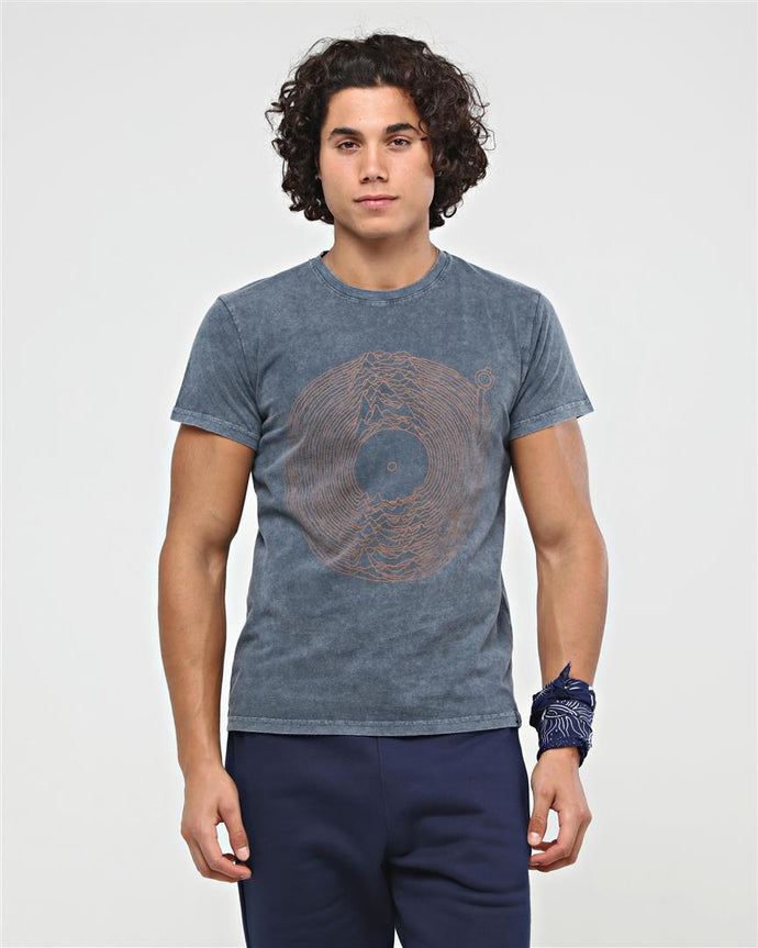 Stone Washed Effect   Joy Dvsn Record Vinyl Regular  T-Shirt