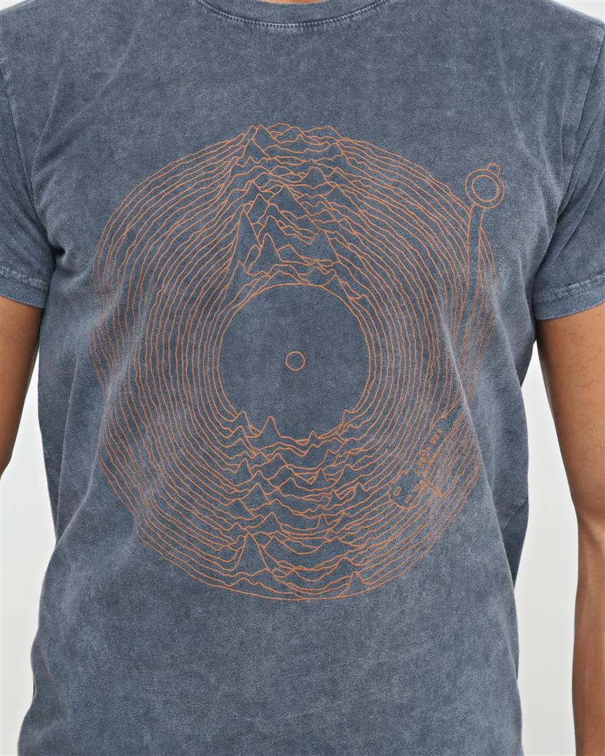 Stone Washed Effect   Joy Dvsn Record Vinyl Regular  T-Shirt