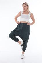 Load image into Gallery viewer, Women Hippie Cotton Pants With Strap
