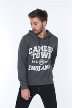 Load image into Gallery viewer, Grey Camden Town Printed Cotton Hoodie Timya Wholesale S-Ponder
