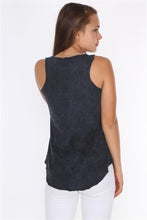 Load image into Gallery viewer, Stone Washed Panda Pilot Printed Cotton Women Vest
