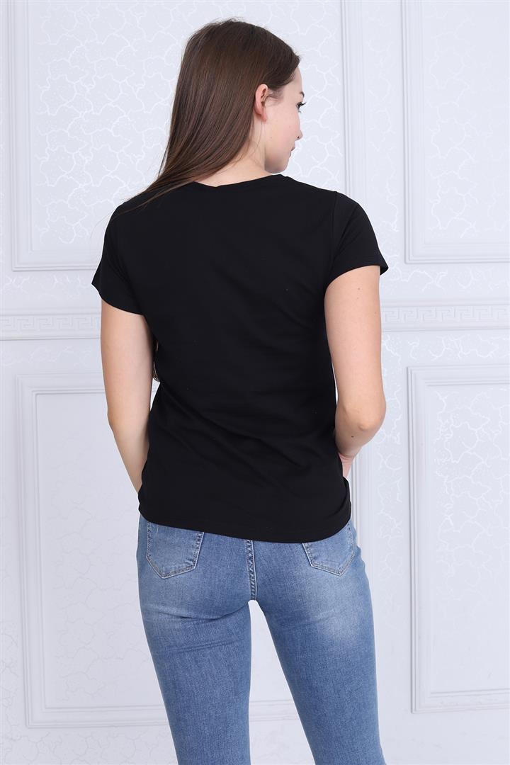 Black Joy Division Album Printed Cotton T-shirt