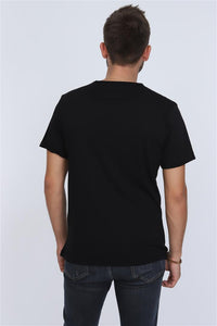 Pulp Fiction Movie Printed Cotton Black  Regular  T-shirt