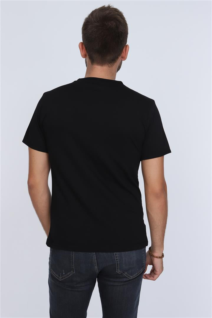 Black Skull Queen Printed Cotton T-shirt