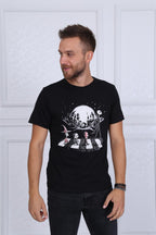 The NightMare Before Christmas Print Cotton Men's T-Shirt