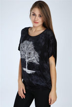 Load image into Gallery viewer, Shinny Tree Of Life Women Cotton Tops
