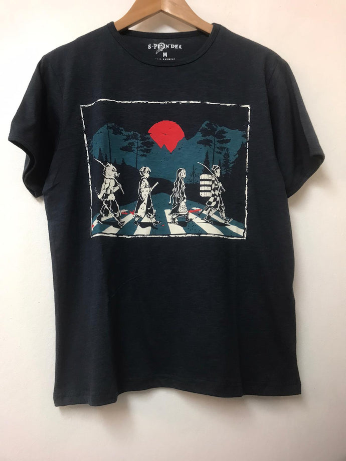 Demon Slayer- Abbey Road Print Men's T-shirt