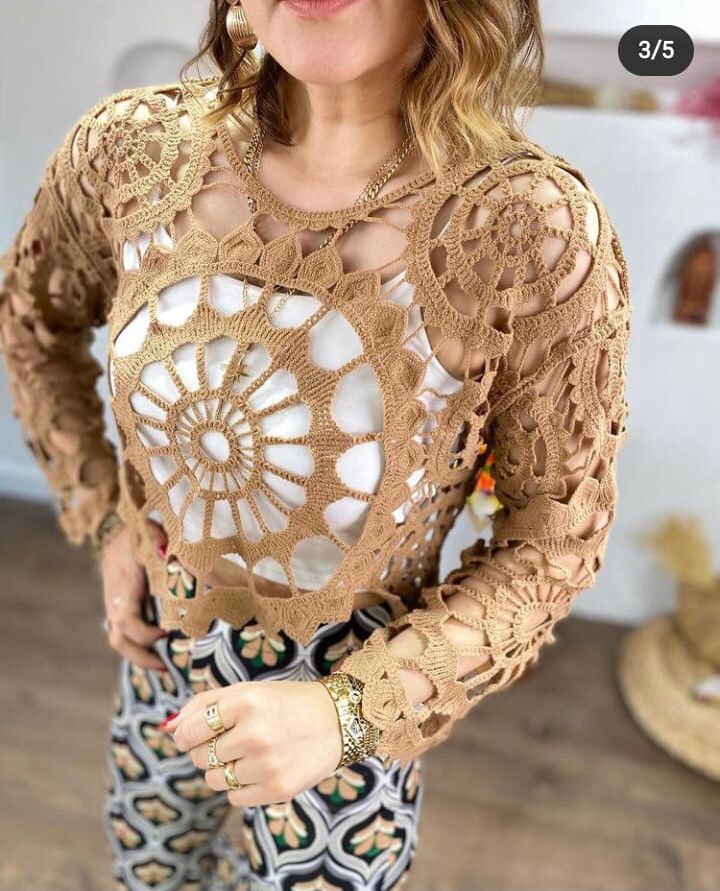 Crochet Lace Crop Top