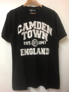 Camden Town  A Great Fun City Printed Cotton Men T-Shirt