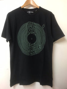 Joy Division  Record Vinyl  Printed Cotton Regular  T-Shirt