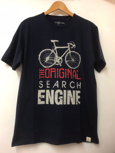 Bicycle  Original Search Engine Bicycle Printed Cotton  Regular  T-shirt