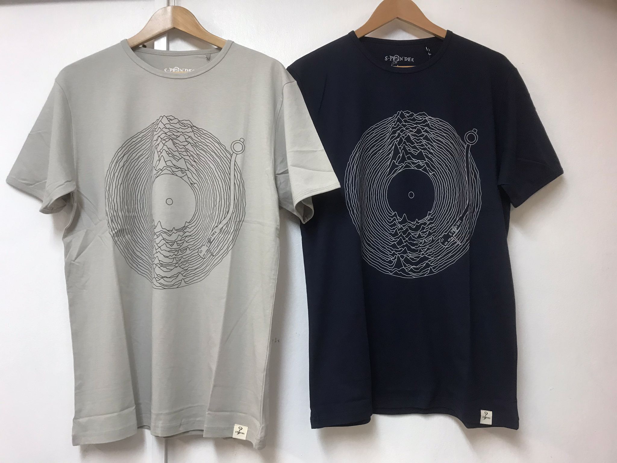 Joy Division  Record Vinyl  Printed Cotton Regular  T-Shirt