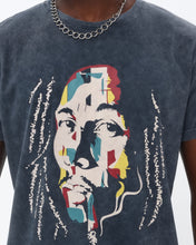 Load image into Gallery viewer, Bob Marley The Legend Graphic Stone Washed  Regular T-Shirt
