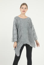 Load image into Gallery viewer, Asymetric Cotton Washed Lined Women Jumper
