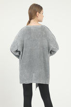 Load image into Gallery viewer, Asymetric Cotton Washed Lined Women Jumper
