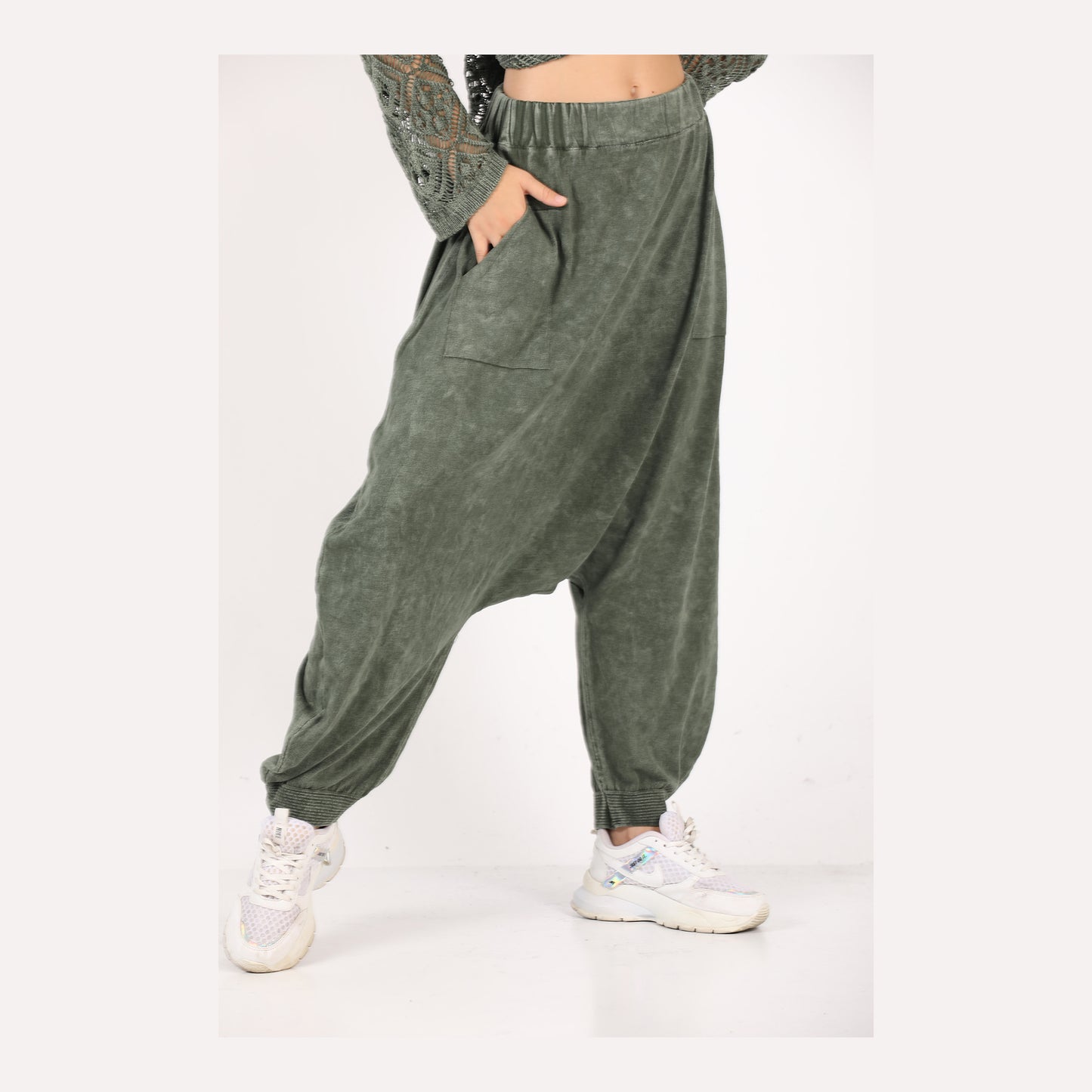 Boho Drop Crotch Women Pants